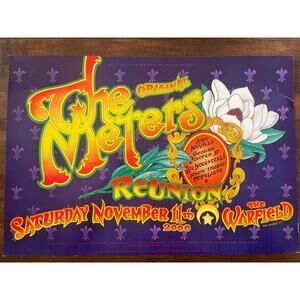 The Original Meters Reunion 2000 Warfield BGP249 Poster